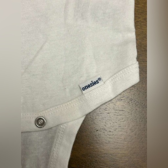 Gerber Unisex Baby Short Sleeve Bodysuit White 6-9 Months (0399) - Picture 5 of 9